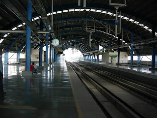 Metro station, New Delhi