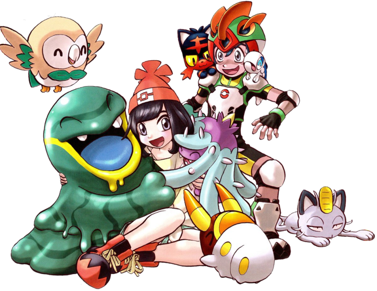 The original team in Sun and Moon