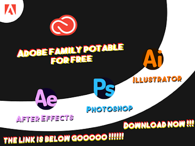 Adibe creative cloud, Adobe family, Adobe software, free adobe software, Adobe for free, Adobe Photoshop, Adobe Illustrator, Adobe After Effects, free dowload