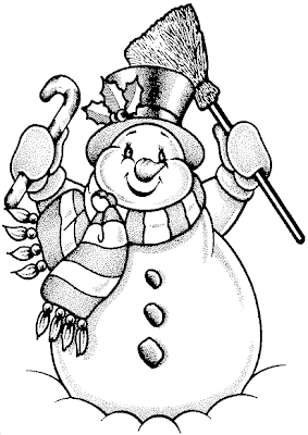 Snowman Coloring Pages for Kids