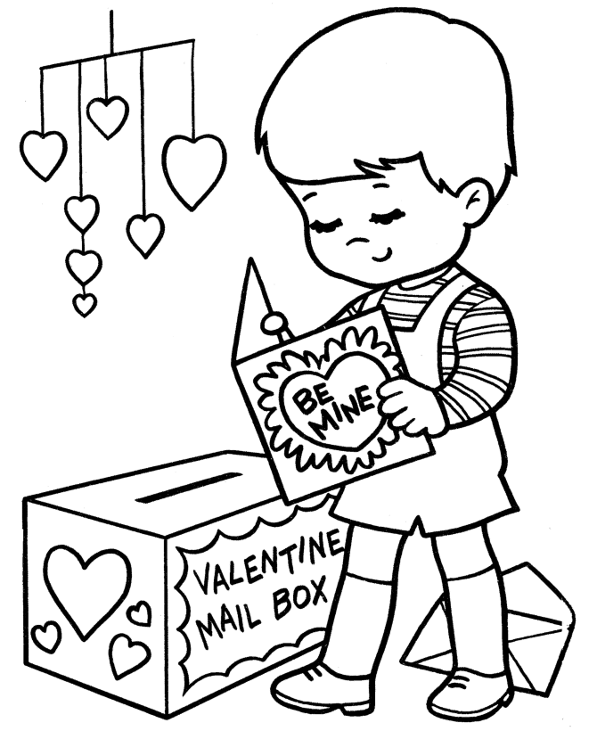 Valentines Day Coloring Page 8