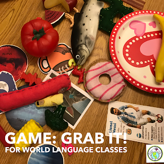 Game Grab it for World Language Classes