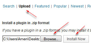 upload plugin