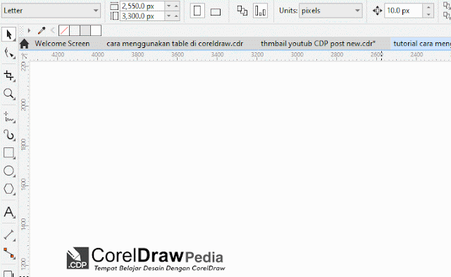 Tutorial cara menggunakan dan Menambahkan Artistic Media tool di CorelDraw