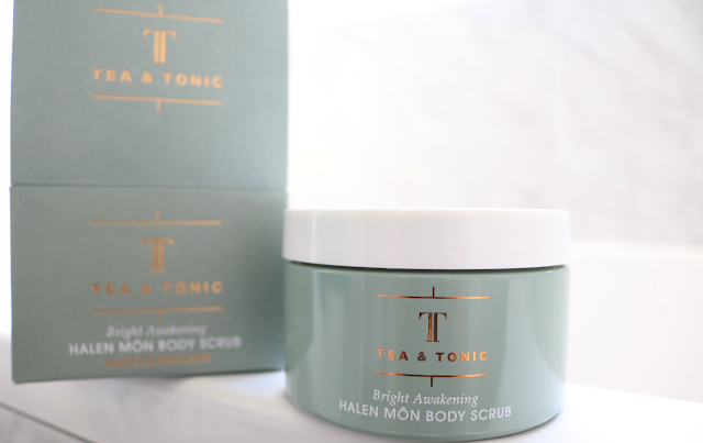 Tea & Tonic Bright Awakening Halen Môn Body Scrub review