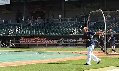 Bobby Meacham coach at practice