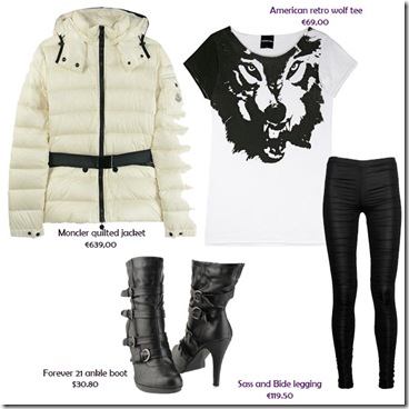 casual biker chic