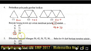 Download Soal Dan Pembahasan Un Matematika Smp Mts Tahun Pelajaran