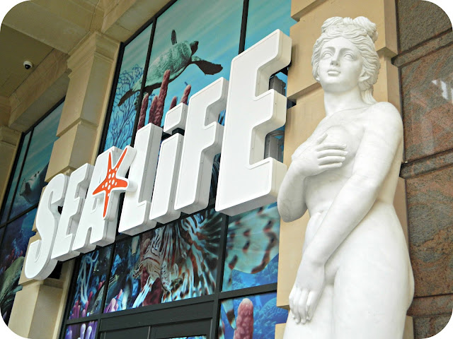 Entrance to the SEA LIFE Centre Manchester