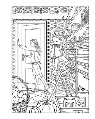 Amanda Lester and the Pink Sugar Conspiracy Coloring Book page 2