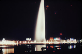 Jet d'Eau Fountain, Geneva Switzerland