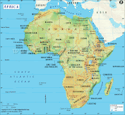 Map of Africa (africa map)