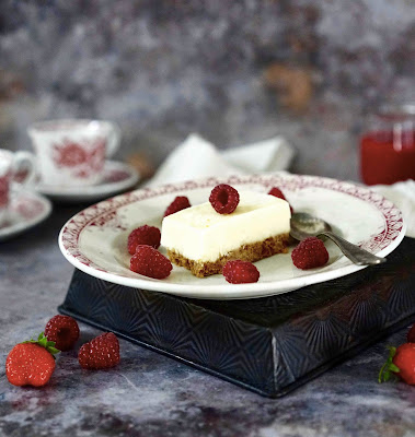 fraises , spéculoos , glace , dessert rapide à préparer 