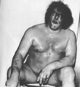 wrestler bleeding 1983