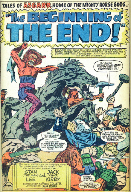 Thor 144 Jack Kirby Asgard