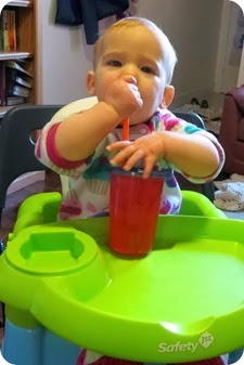 Drinking through a Straw