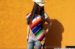 sarape mexicain femme