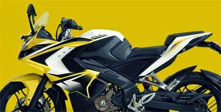 desain Bajaj Pulsar 200RS Full fairing