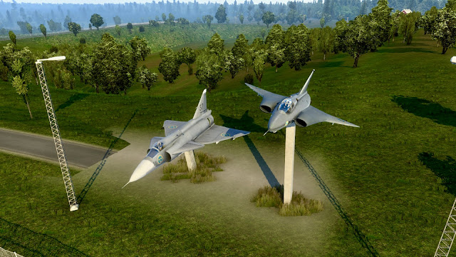 Saab J35F Draken, Saab JA37 Viggen, Linköping, Sweden