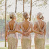 Sparkly and Glittery Gold Bridesmaid Dresses 