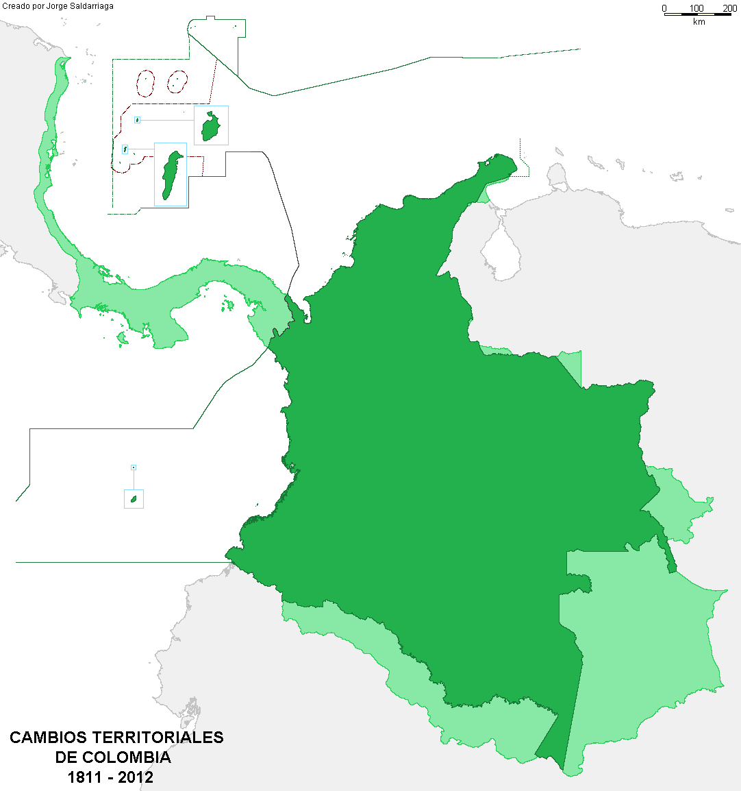 Expansão Territorial da Colômbia