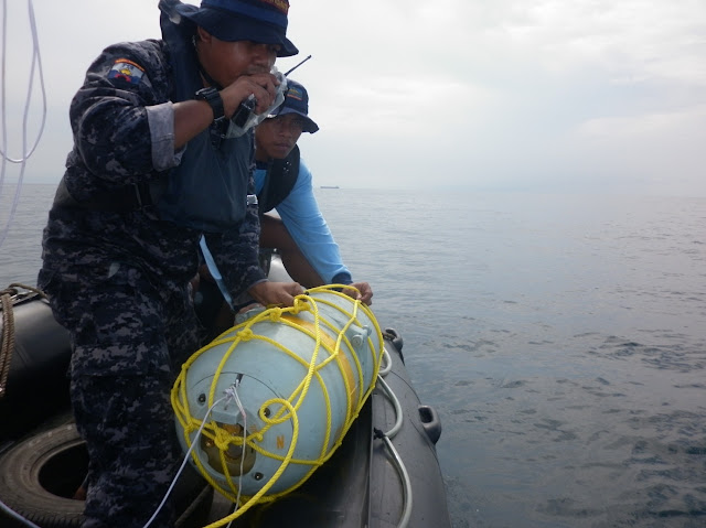 AL Indonesia dan Singapura Latihan Peperangan Ranjau Laut