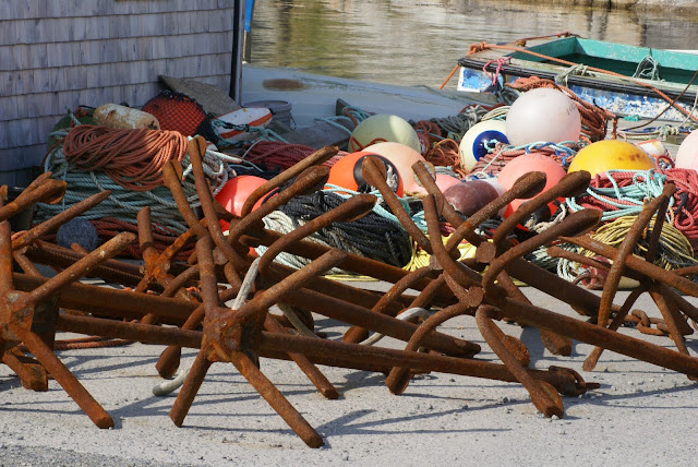 anchors for lobster traps