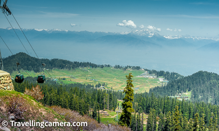 Nigle Nallah (approx 10km from Gulmarg)  Ningle Nallah is just 10kms away from the Gulmarg town. Ningle Nallah is mountain stream that has become a popular tourist attraction of Gulmarg. Either side of the stream has green meadows with wildflowers. The gurgling sound of this stream is nothing less than therapeutic and healing to human soul.  The water is the result of the melted snow of the mighty Apharwat Peak. The Alpather Lake is the main reservoir of which Ningle Nallah is just an off-shoot. After twisting and turning at various locations, Ningle Nallah finally merges with the Jhelum river near Sopore.  Children are especially fond Ningle Nallah since there is a lot of play area in and around it.