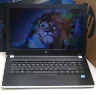 Jual Laptop HP 14-bs005TU Celeron N3060 Fullset