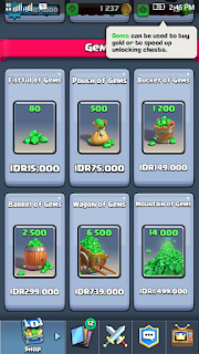 Jual Jasa Top Up Gems Clash Royale