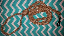 Large Handmade Hemp Leash from Thread Designs by Liv