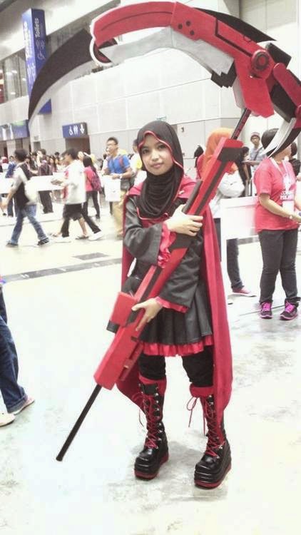 Cosplayer Hijabers : Cosplay tak harus meninggalkan identitas diri ~ Otaku Indonesia