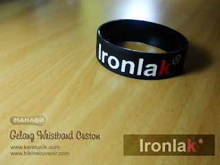 JUAL GELANG KARET JUAL WRISTBAND RUBBER CUSTOM