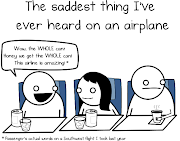 Saddest Thing Heard on an Airplane. I feel the same thing when it happens. (saddest airplane)