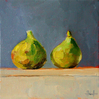 Two Figs by Liza Hirst