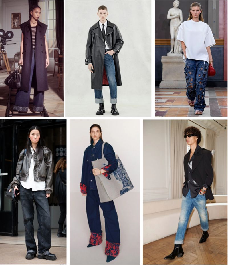 Jeans-Trend 2024: Gekrempelt mit Aufschlag