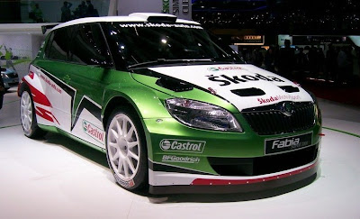 Color Car Skoda Fabia s2000