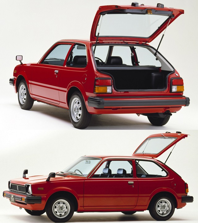 1980 Second Generation Honda Civic 1500 GL hatchback Red