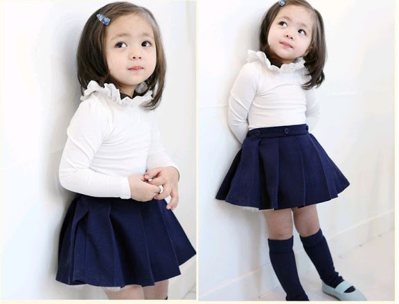  Borong  Murah Baju  Baby Kids k POP KOREAN  GIRL SET 1