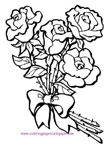 flower coloring pages