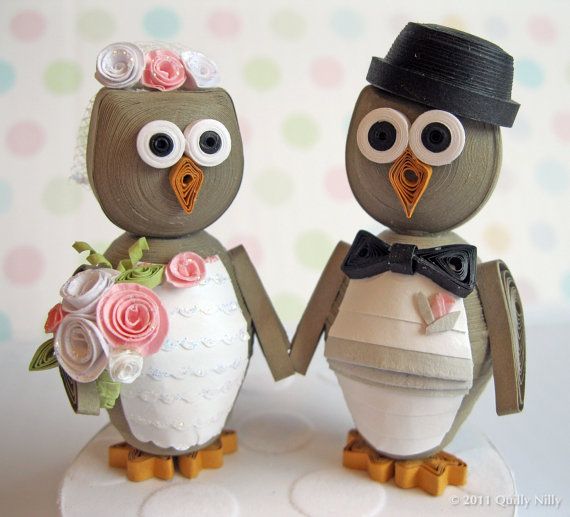 quilling 3d doll couple