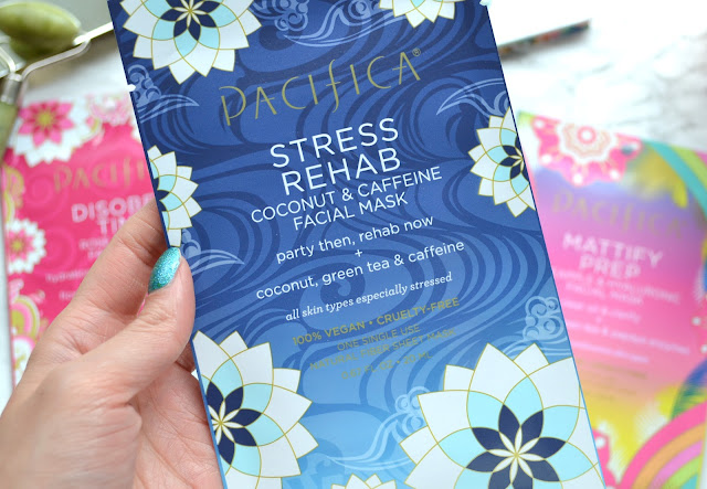 Pacifica Disobey Time, Pollution Fight, Stress Rehab and Mattify Prep Facial Masks