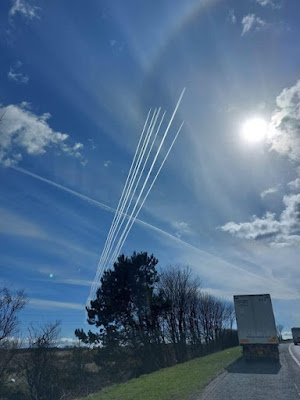 avions épandeurs en formation