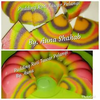 Rainbow Pudding Recepi