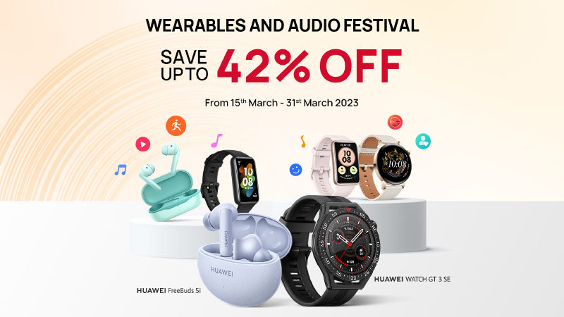 HUAWEI outs Health and Sports Festival on Shopee with discounts up to 42 percent!