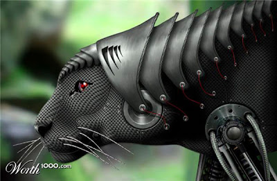 photoshop animal robot