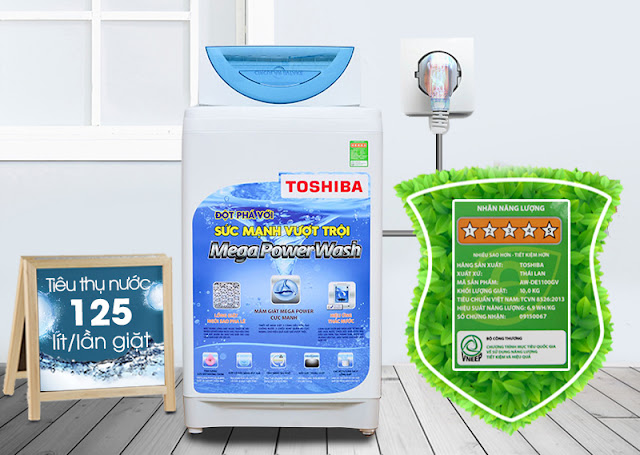 Máy giặt Toshiba 8.2kg AW-E920LV WB