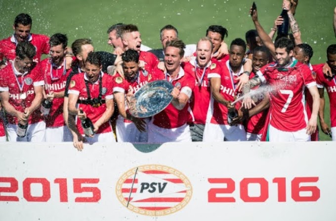 PSV é campeão da Eredivisie 2015/16, com muita competência e um pouco de sorte