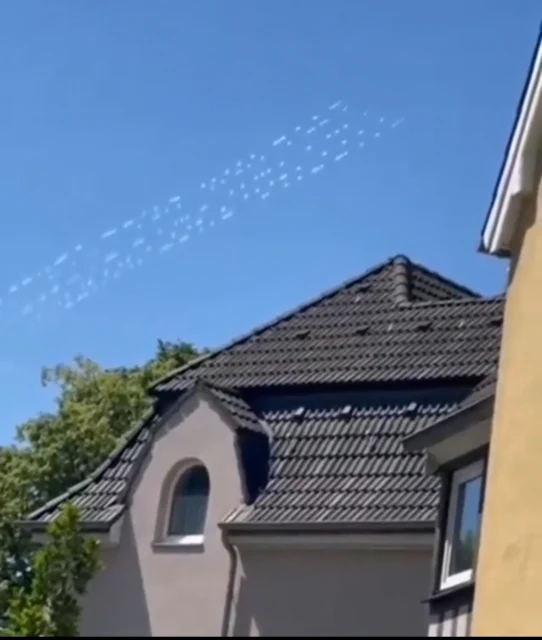 Here's the UFO Morse code image from 2021 on the 1st of June.