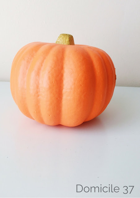 Dollar Store pumpkin